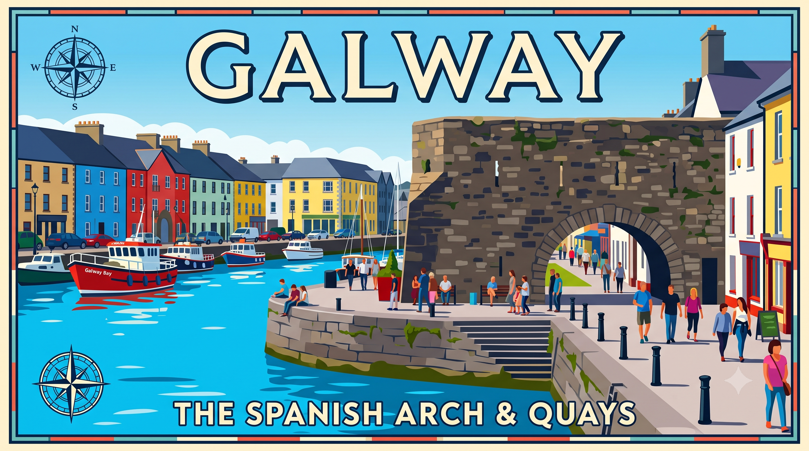 The Spanish Arch, Galway — host city of EMACNS 2028